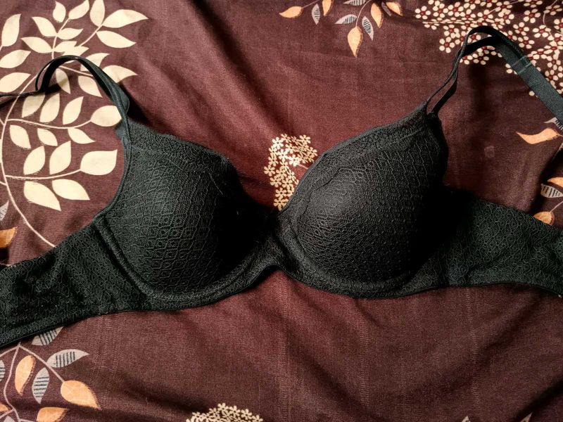 Triumph Black Lace Bra