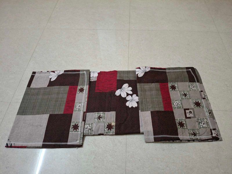 Double bed Bedsheet with elegant patchwork