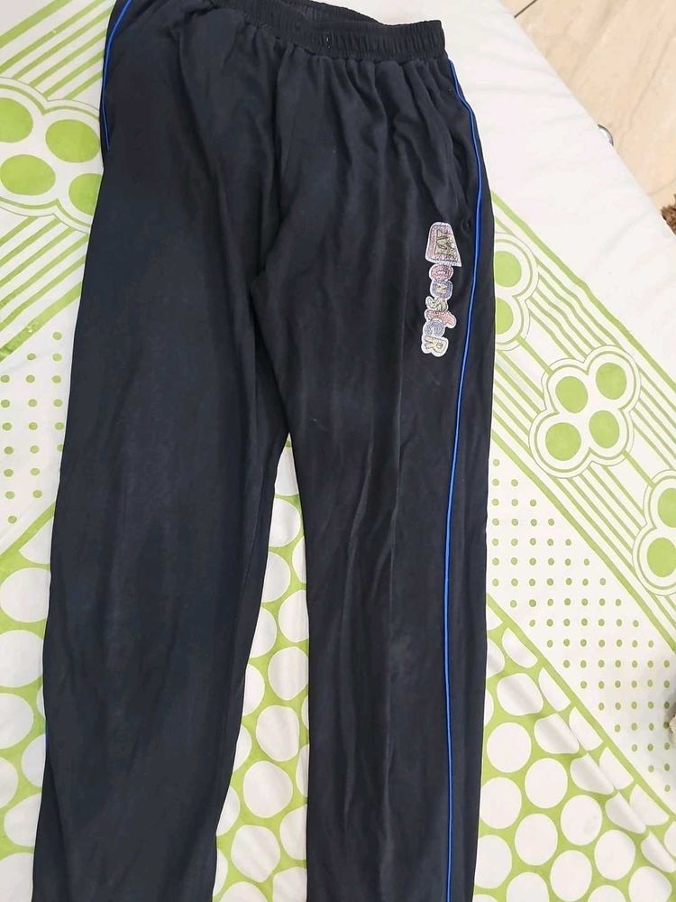 boys used Black Track Pants