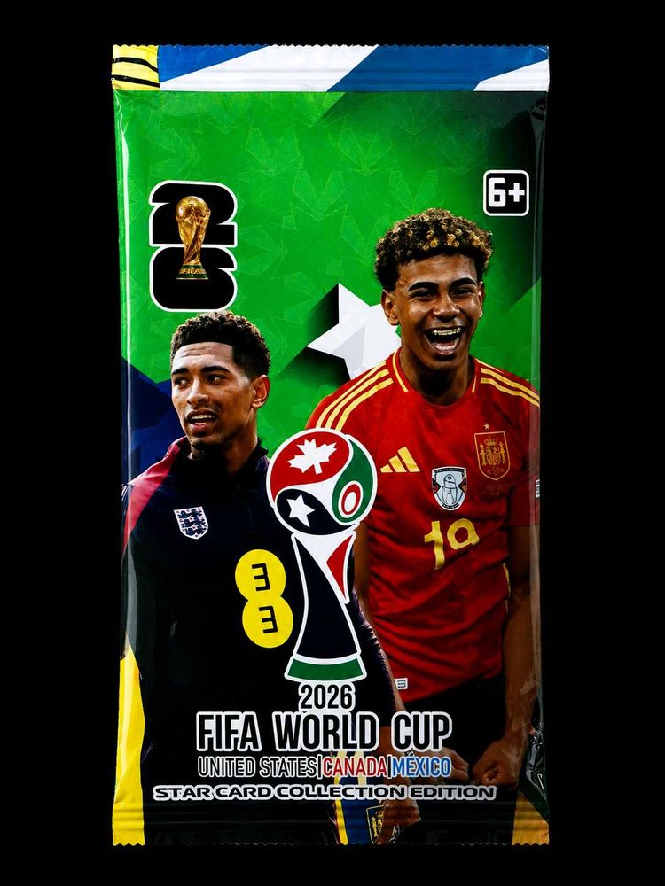 2026 FIFA World Cup Star Card Collection Pack – Se