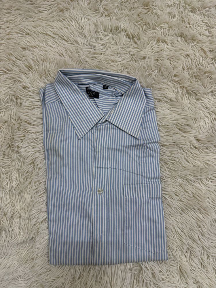 Classic Striped Men's Dress Shirt
