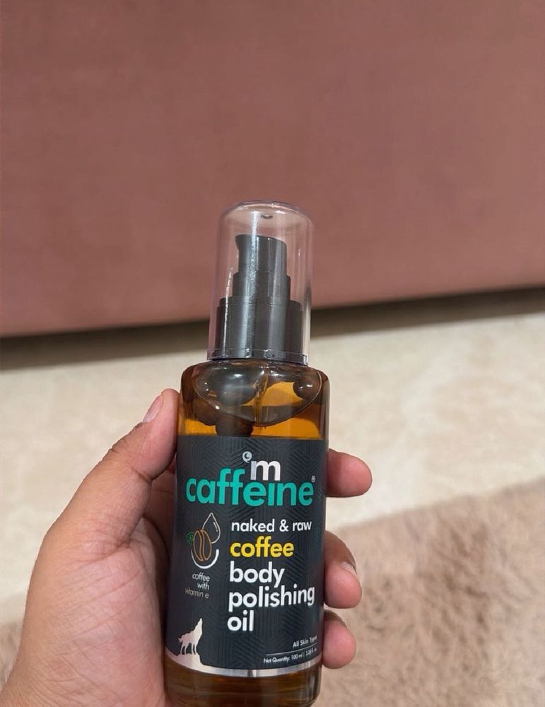 M Caffeine Coffee Body Polishing Oil