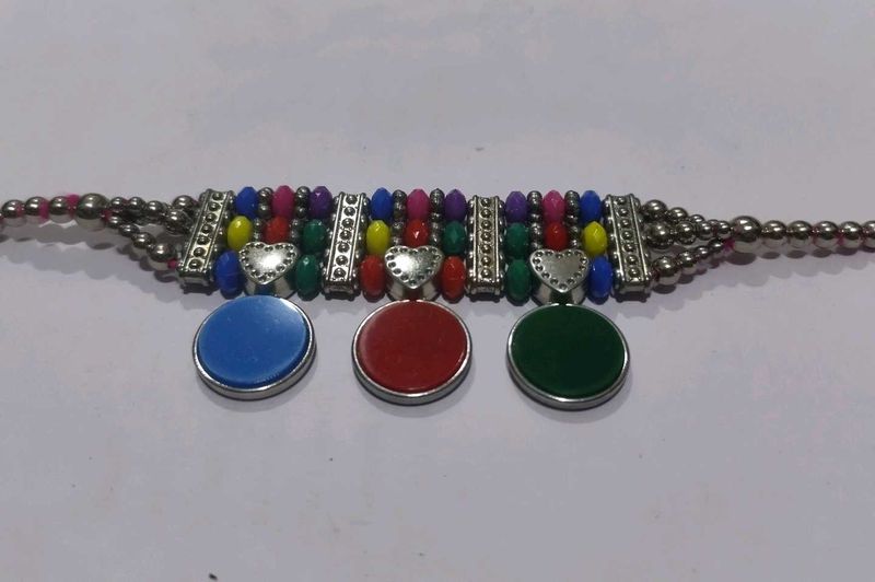 Bohemian Beaded Choker Necklace navratri