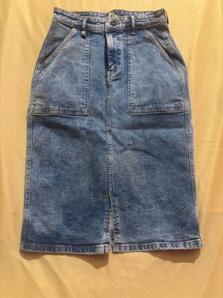 Denim Skirt