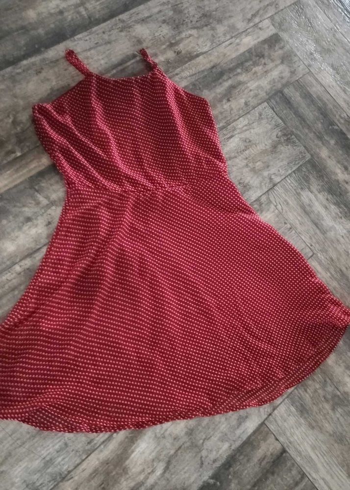 Red Polka Dot Sundress