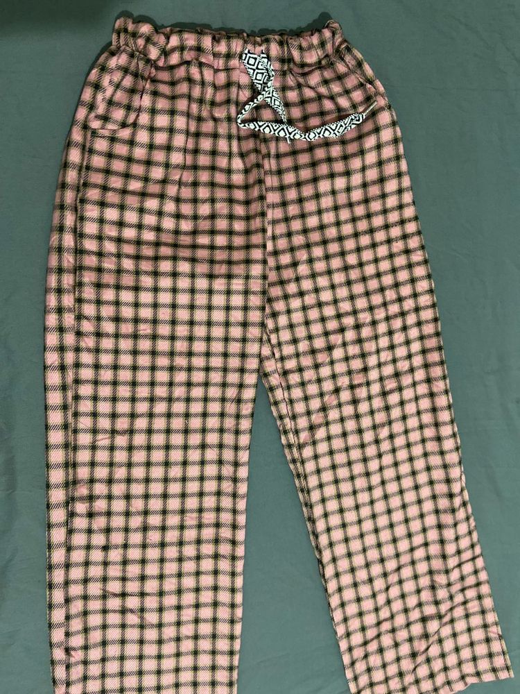 Cozy Plaid Pajama Pants