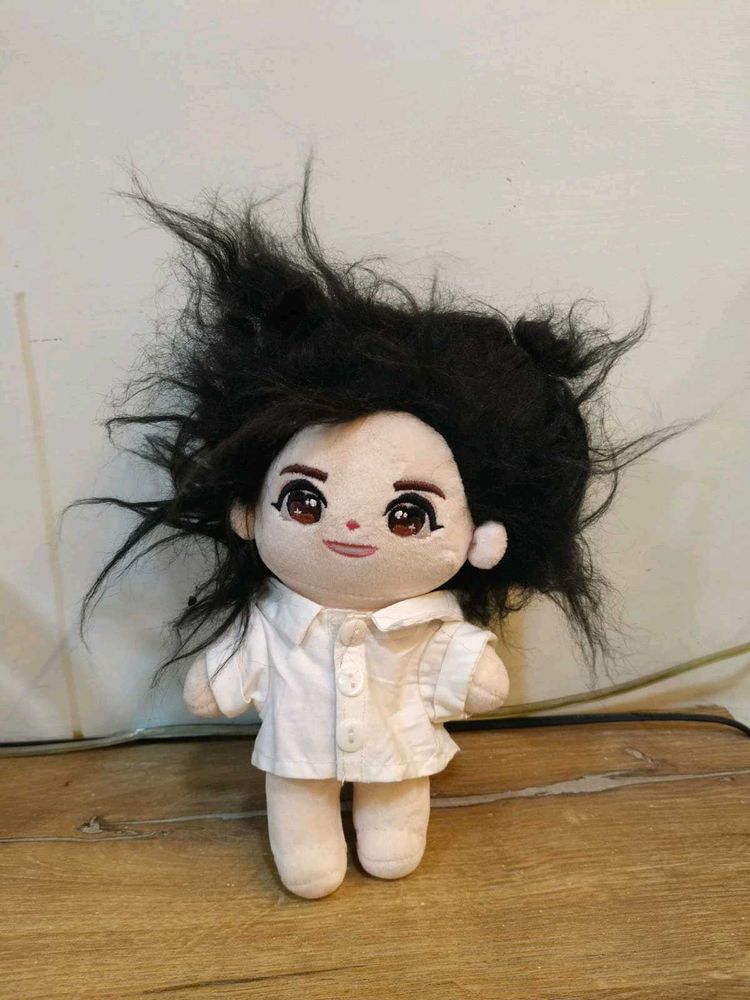 Cute Plush Doll with Wild Hair✨