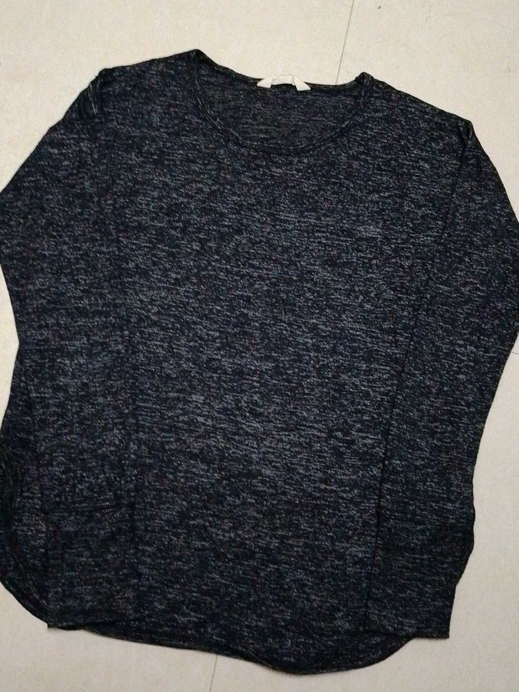 Cozy Marled Long Sleeve Top