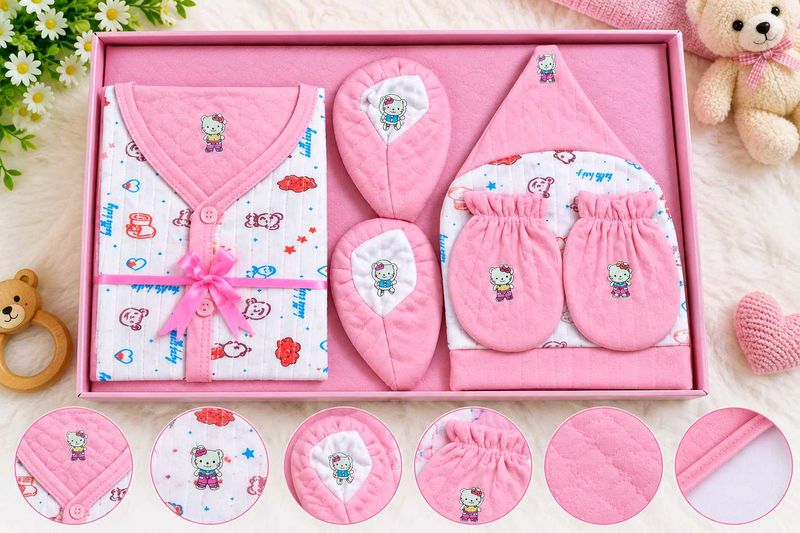 Adorable Hello Kitty Baby Gift Set