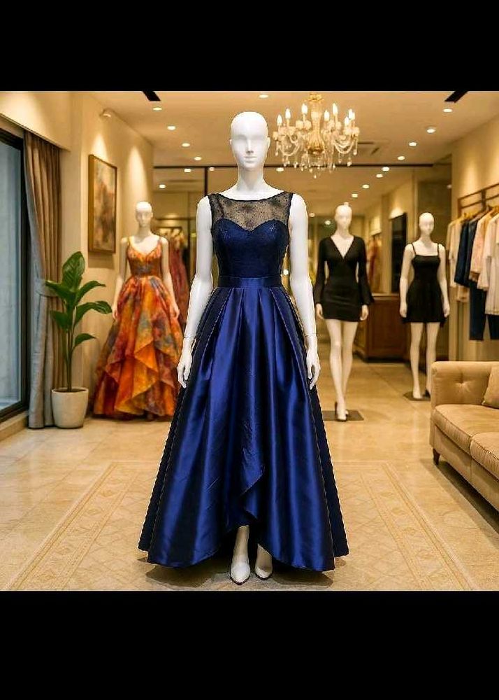 Stunning Royal Blue Evening Gown