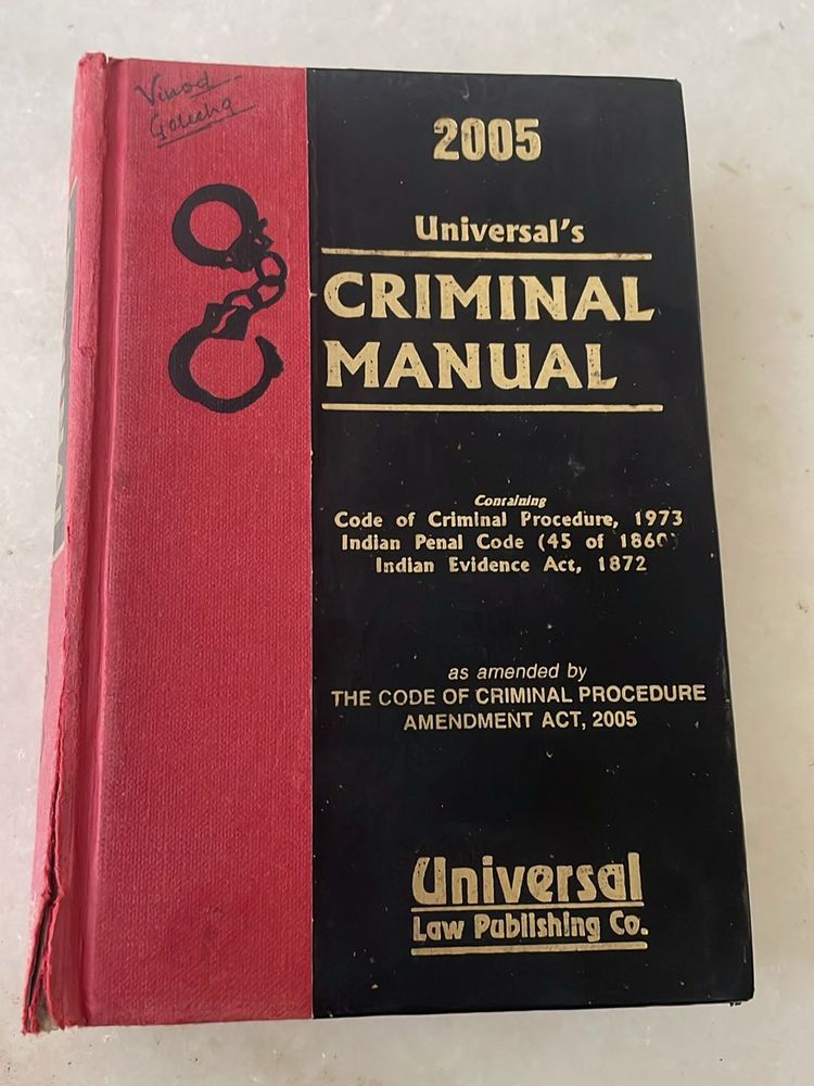 Universal's Criminal Manual 2005