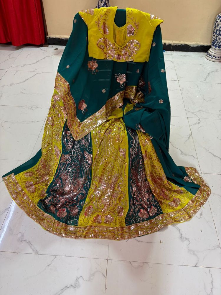lehnga type  Saree