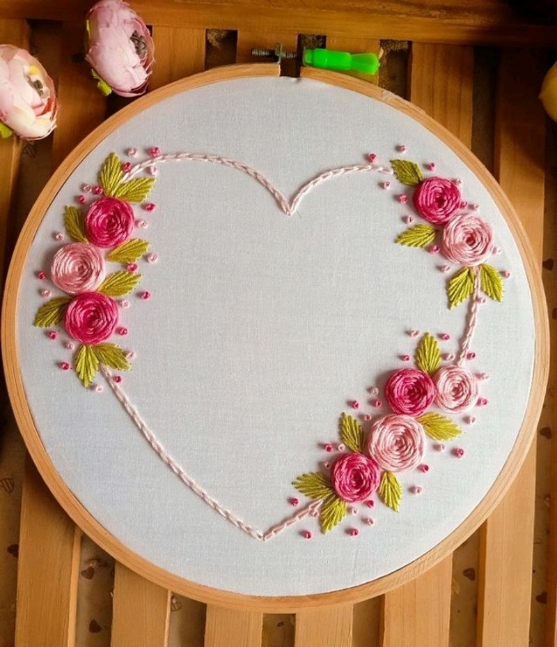 Hand Embroidered Hoop💖