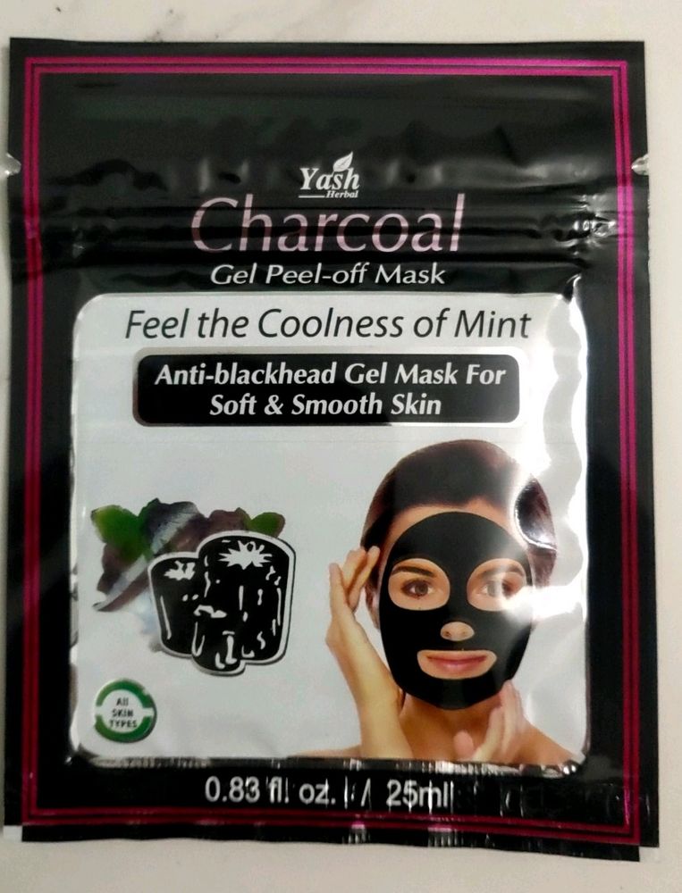 Charcoal Gel Peel Off Mask