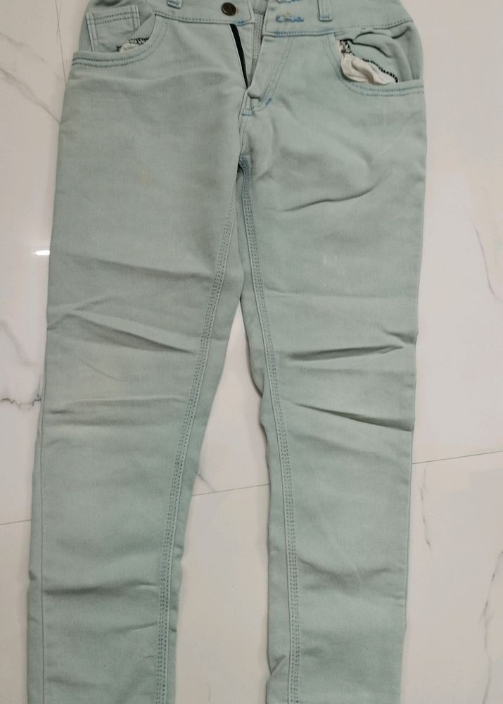 Ice Blue Jeans