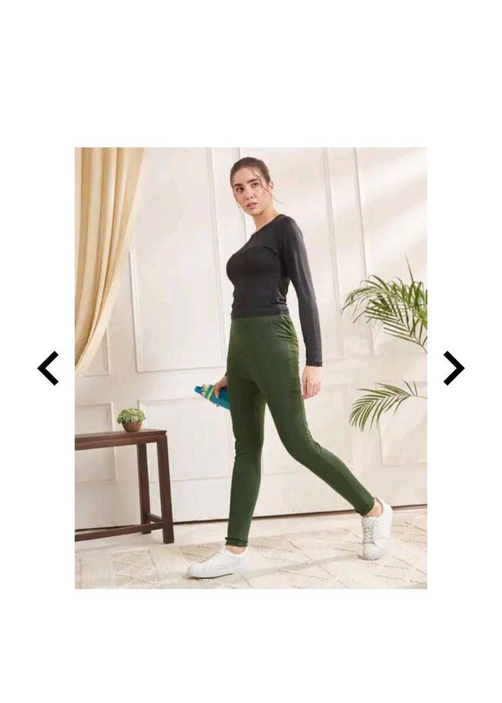 Shein Ankle Length Flexi Waist Sports Leggings