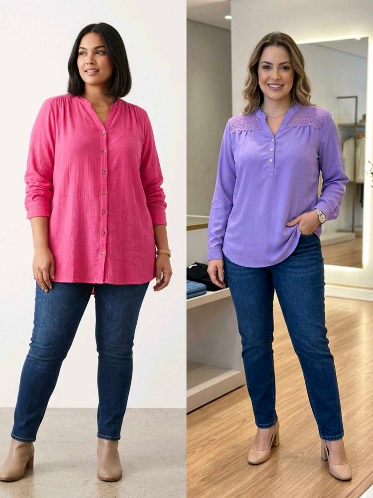Stylish Casual Button-Down Tops