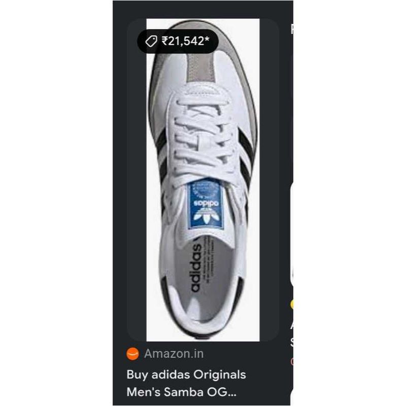 Adidas Samba OG Men's White Sneakers