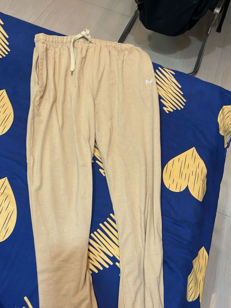 Comfortable Beige Sweatpants