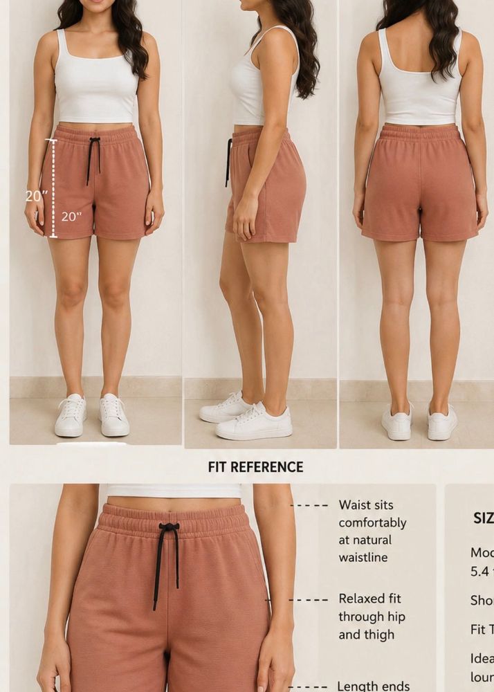 Casual Pink Shorts