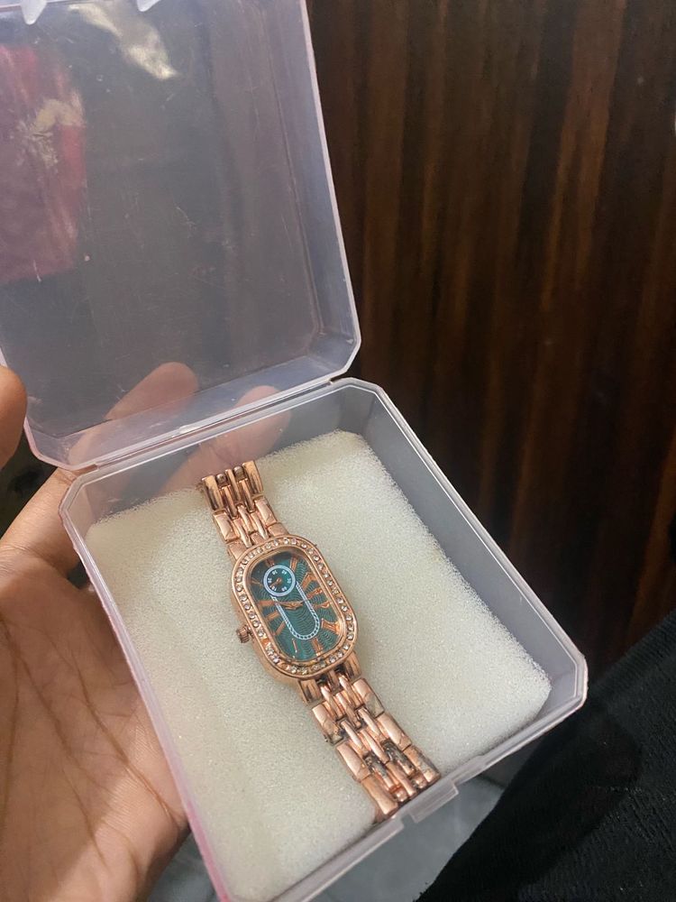 Elegant Rose Gold Watch