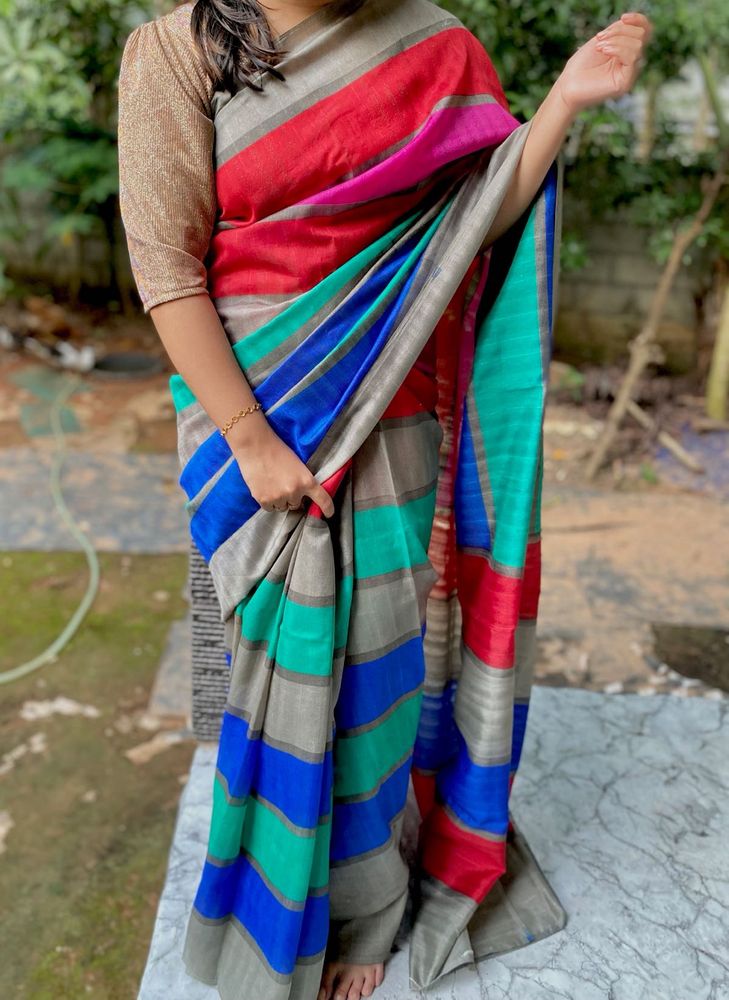 Striped Saree