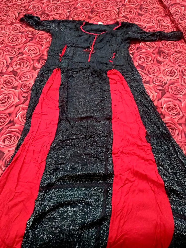 Combo Ethnic Print Maxi Dress