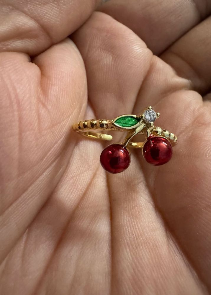 Cute Cherry Ring