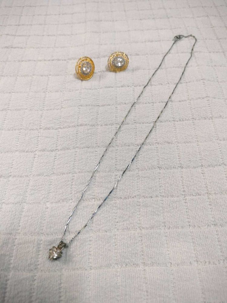 Elegant Necklace &amp; Earring Set