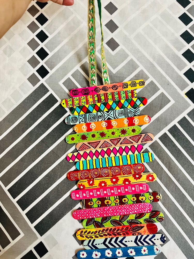 Hand Made Wall Hanging &amp; 2 Mandala Arts