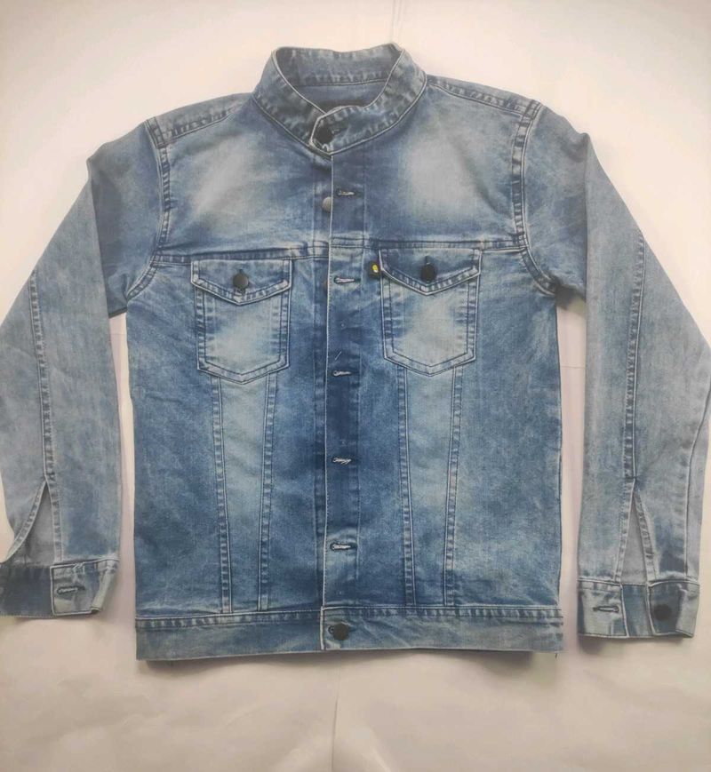 Men's Acid Wash Denim Jacket