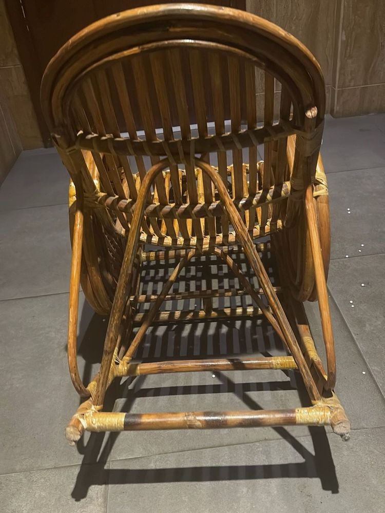 2 to 14 years Vintage Rattan Rocking Chair