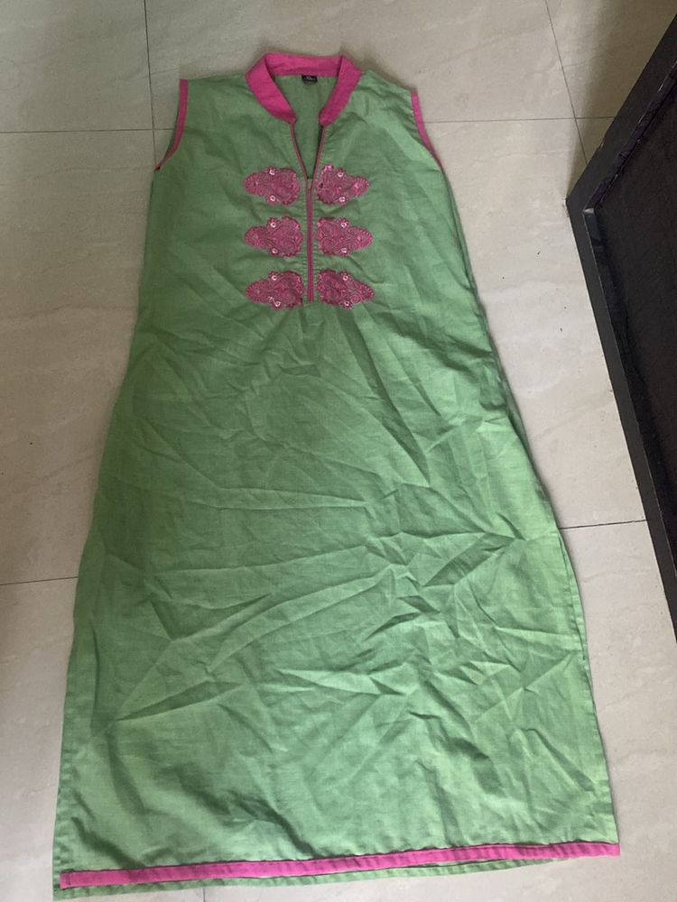 This Is Used Kurti In Cotton