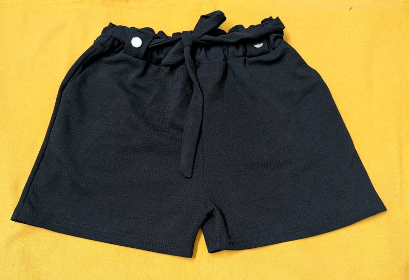 Stylish Black Shorts for Women
