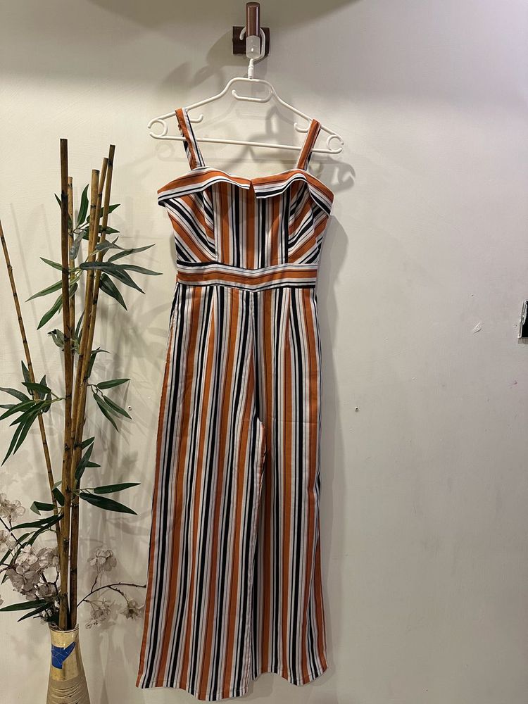 Striped Jumpsuit