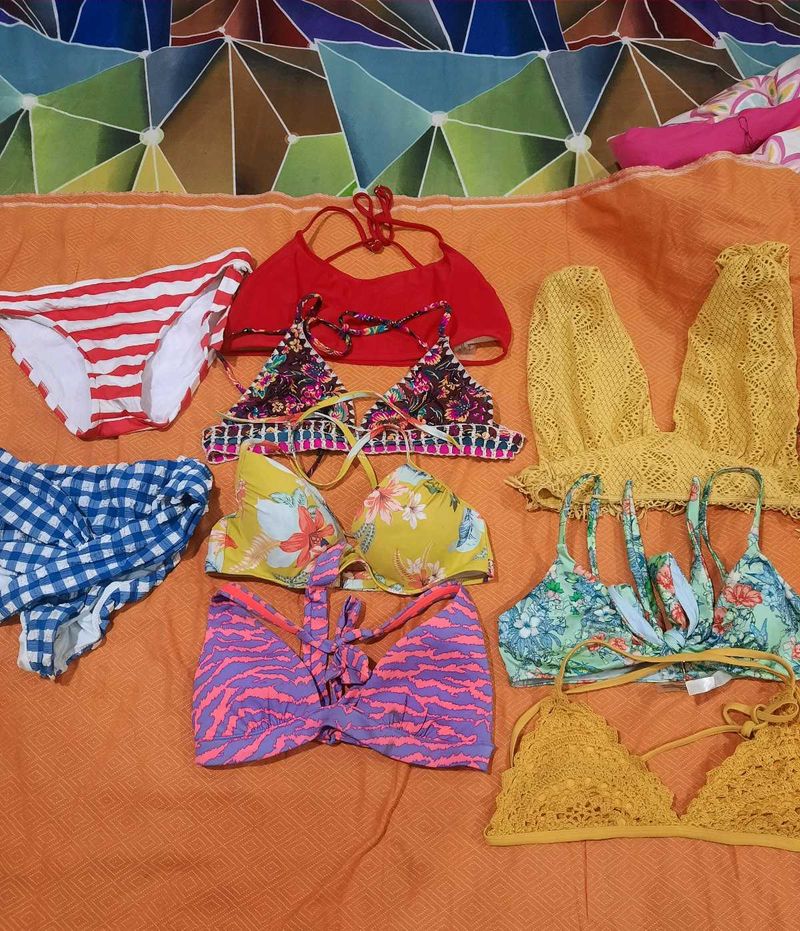 Assorted Bikini Tops &amp; Bottoms Set