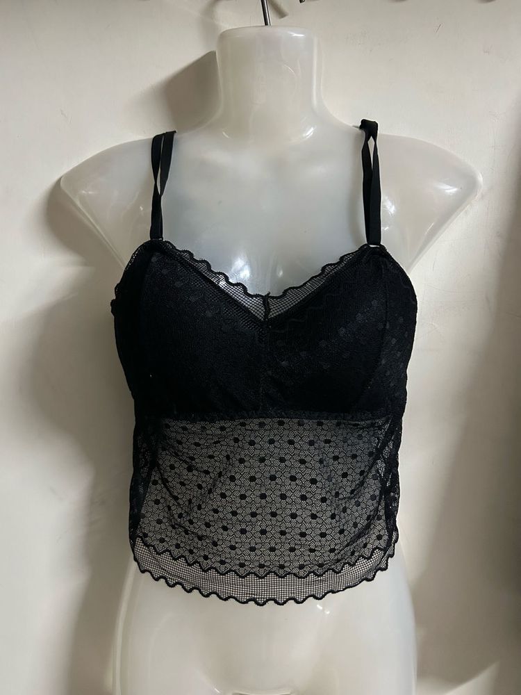 Lace Trim Camisole Top