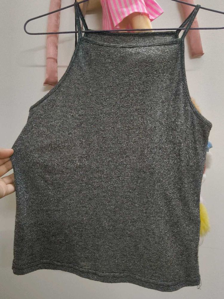 Sparkly Spaghetti Strap top