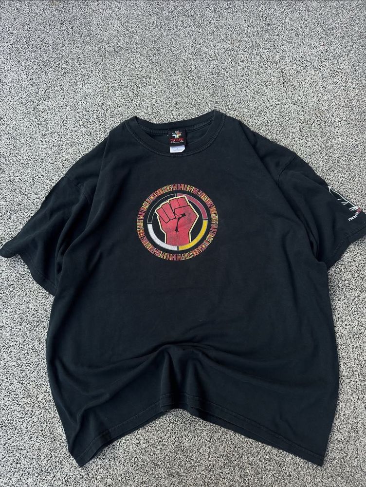 Graphic Print Black T-Shirt