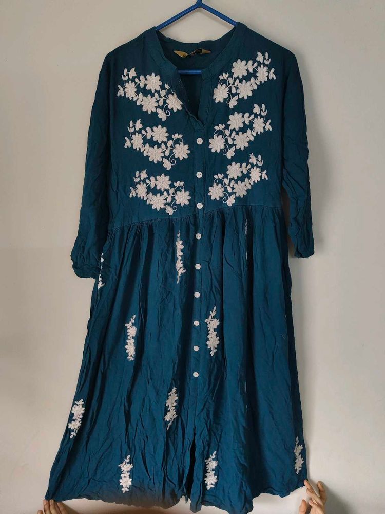 Boho Embroidered Dress