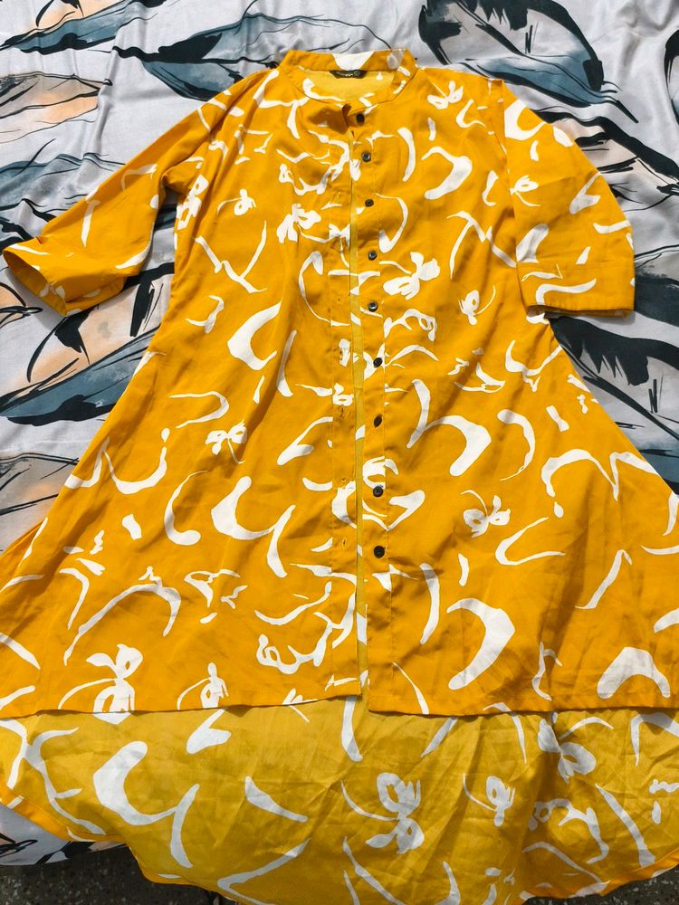 Up Down Front Open Kurta