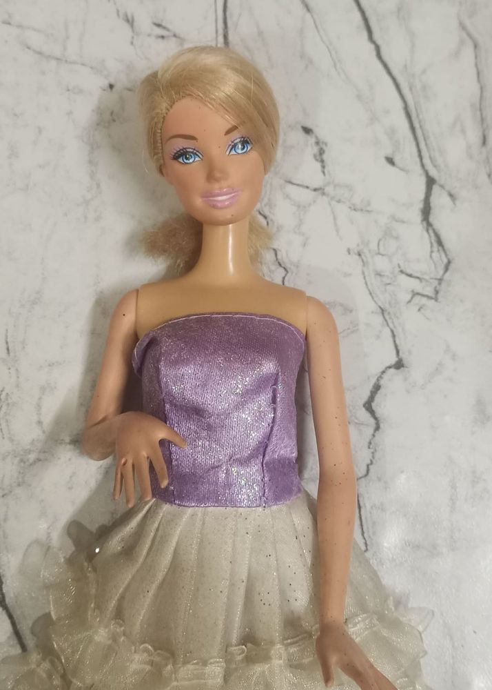 Sparkling Doll with Ballerina Skirt
