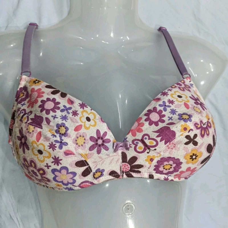 ⚛️ Floral Print Bra