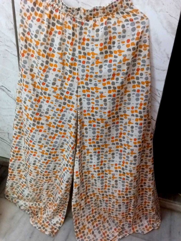 Flowy Printed Palazzo Pants