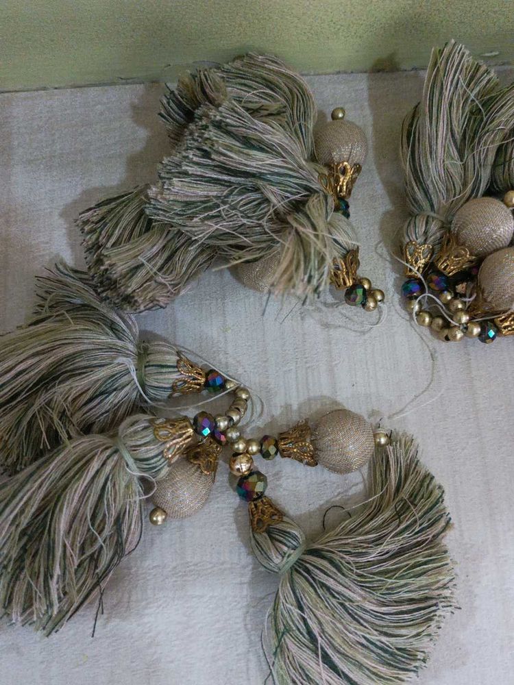 Decorative Tassel Tiebacks BLOUSE latkan