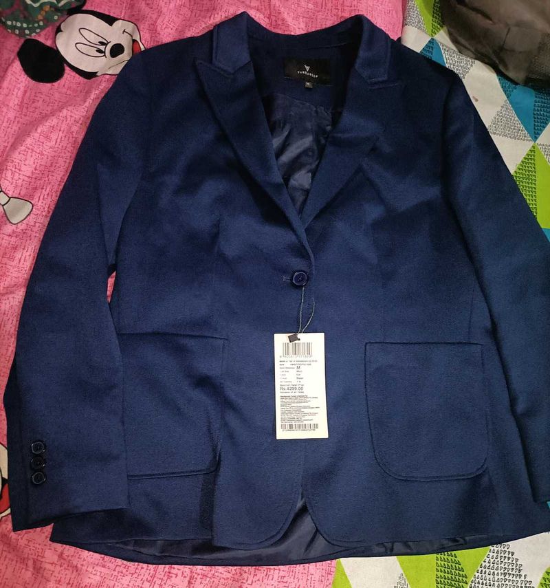 Navy Blue Women's Blazer