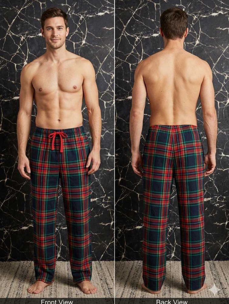 Men's Plaid Pajama Pants