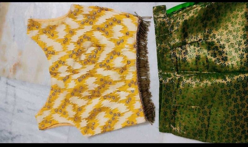 Ethnic Blouse and pant set
