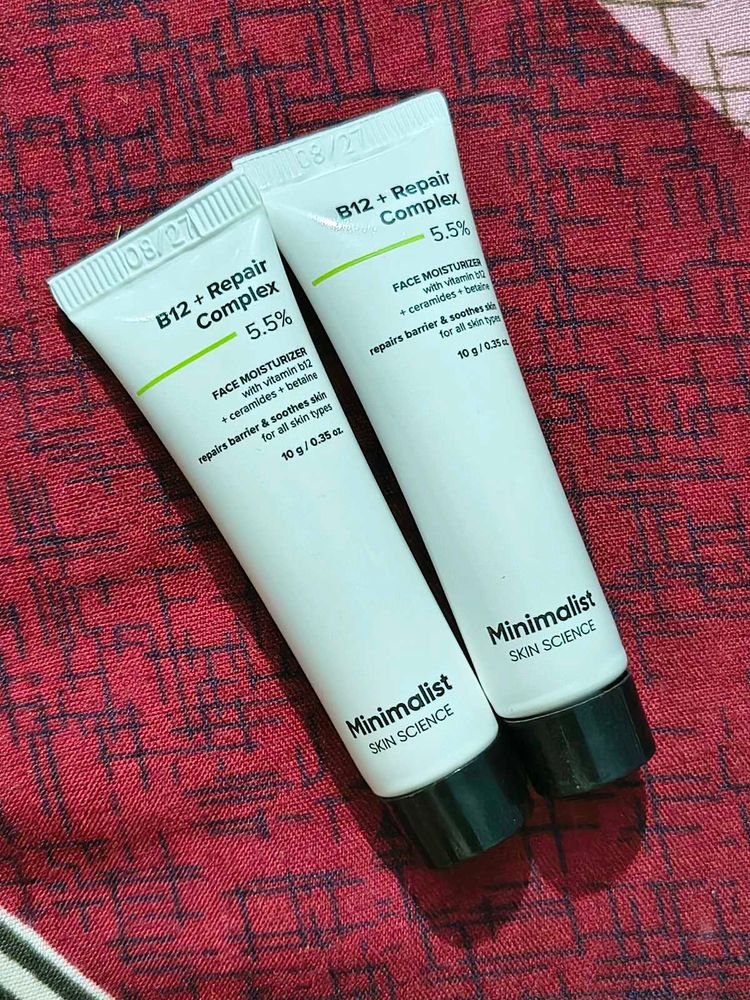 Minimalist B12 + Repair Complex Face Moisturizer