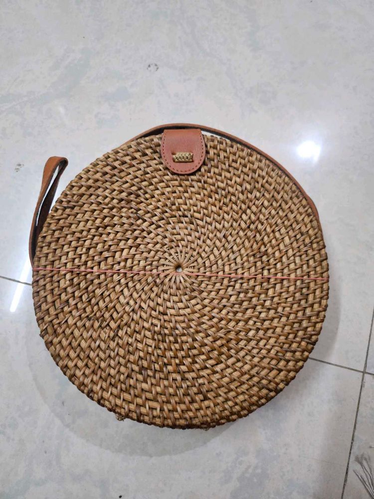 Rattan Sling Bags